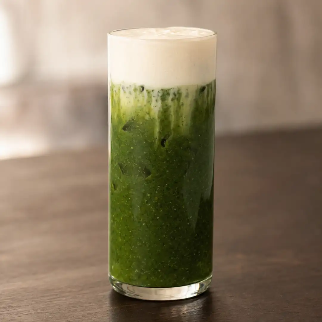 Rau Má Đậu Xanh Macchiato